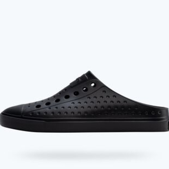 Native Black Women's Slip-On Loafers - Picture 2 of 6